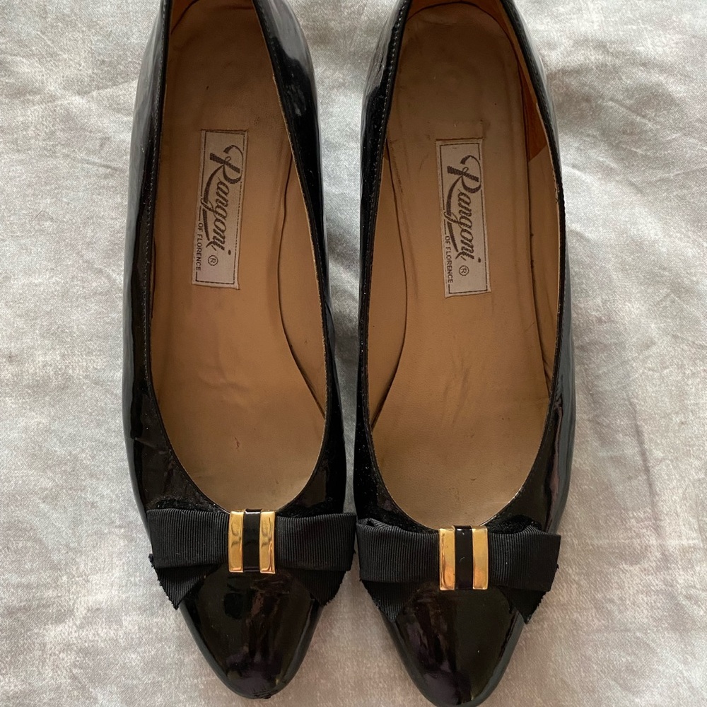 Vintage Rangoni of Florence Black shoes, Size 7.5